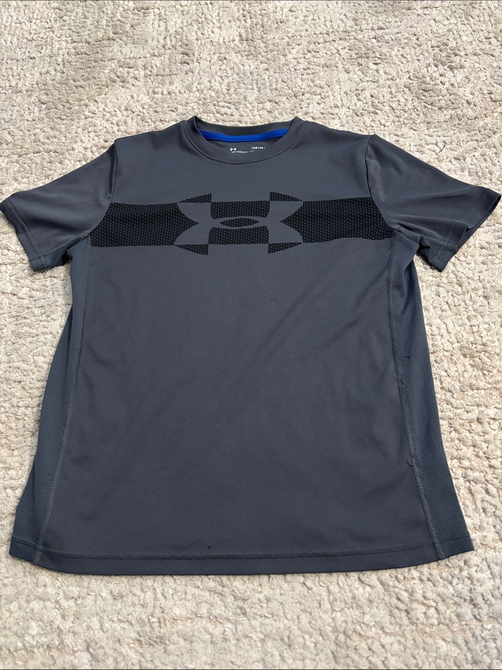 Under Armour Gray Short Sleeve Athletic Logo Tee